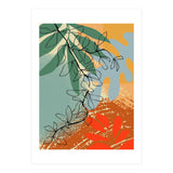 Abstract Leaves Close Up 2 (Print Only) thumbnail