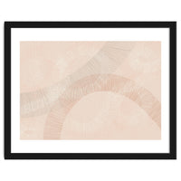 calming essentials Curved Lines chalky peach