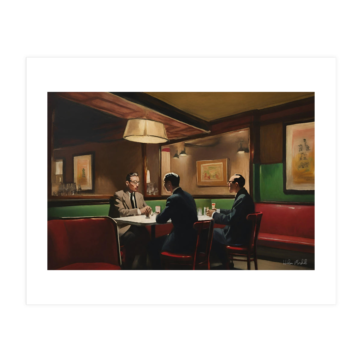 Chinese Restaurant #9 (Print Only)