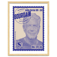 Anthony Bourdain Stamps Art