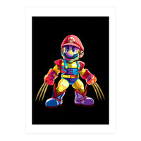 Mario Bros Action Fight Game 2 (Print Only)