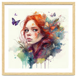 Red Hair Butterfly Glance thumbnail