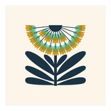 Green Retro Allium (Print Only) thumbnail