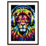 A Lion In Glasses Listens To Music thumbnail