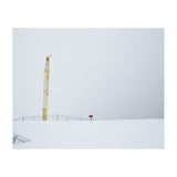 Construction Crane in the Winter Seascape (Print Only) thumbnail