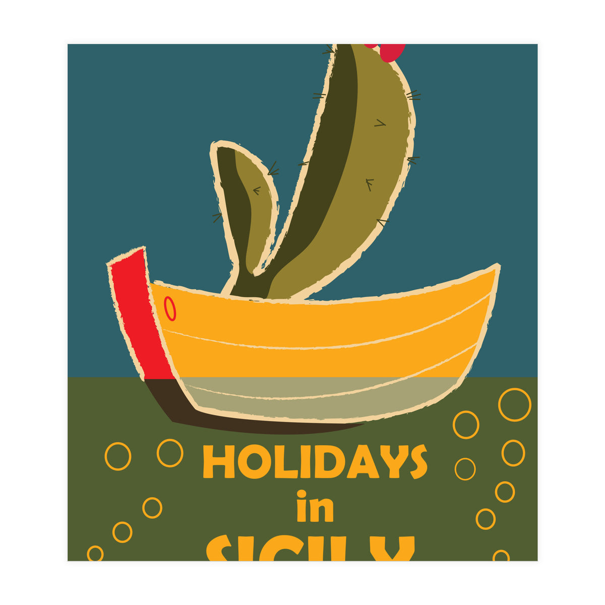 Holidays In Sicily (Print Only)