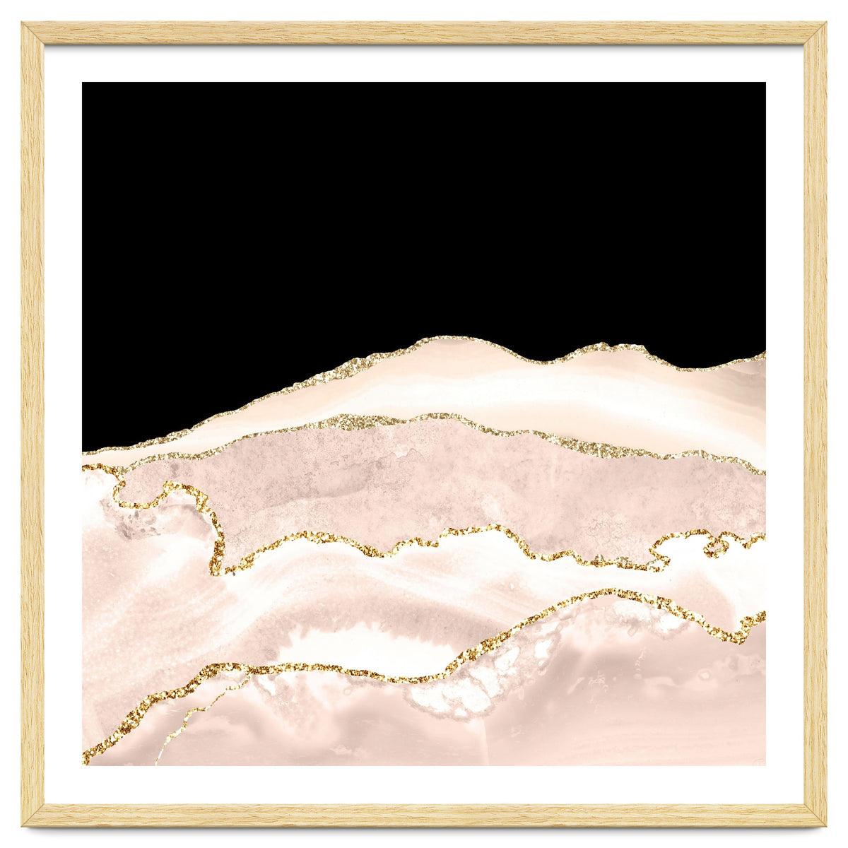 Ivory & Gold Agate Texture 03