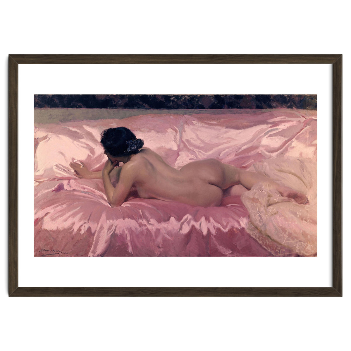 'Nude Woman', 1902, Oil on canvas, 106 x 186 cm.
