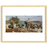 'Andalusia, The Round Up', 1914, Oil on canvas, 358 x 766,5 cm. thumbnail