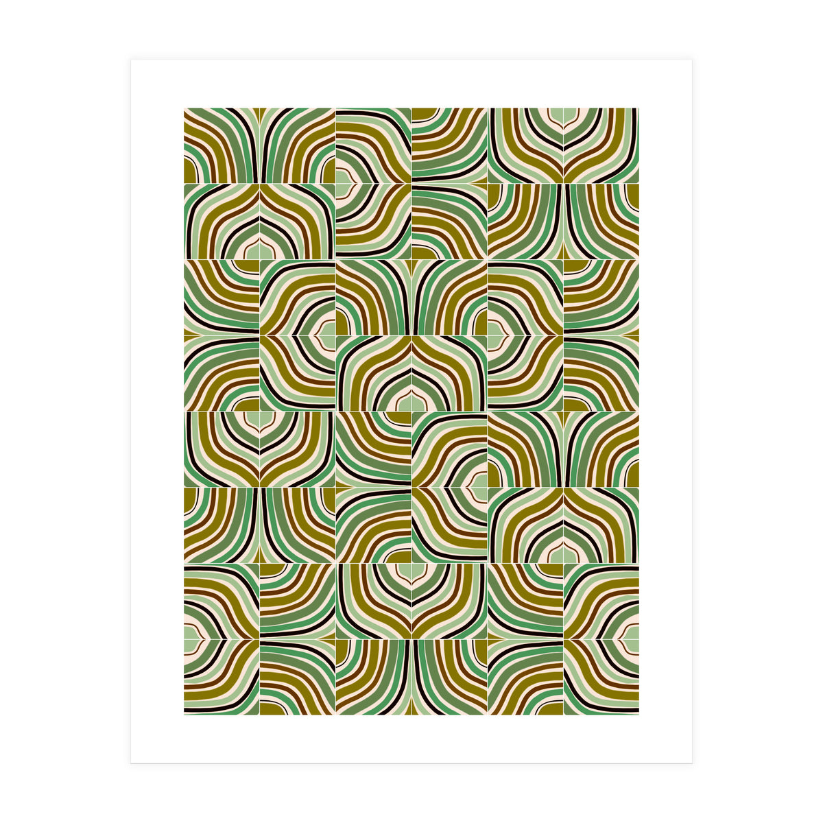 Jade Rainbow Mixed Tiles (Print Only)