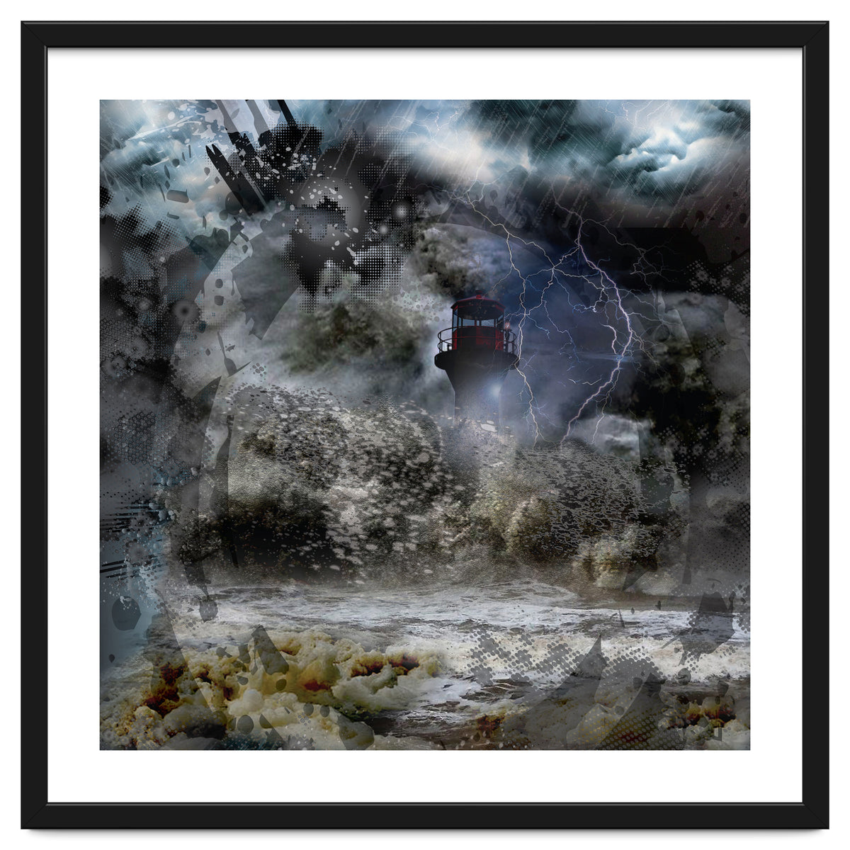 Lighthouse Storm