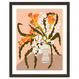 Floral Contemporary Still Life Peach Fuzz thumbnail