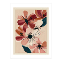 Blush And Wine Blossoms II (Print Only)