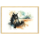 Majestic Cat In Coastal Landscape thumbnail
