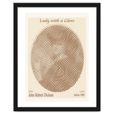 Lady With A Glove – John Robert Dicksee (before 1905) thumbnail
