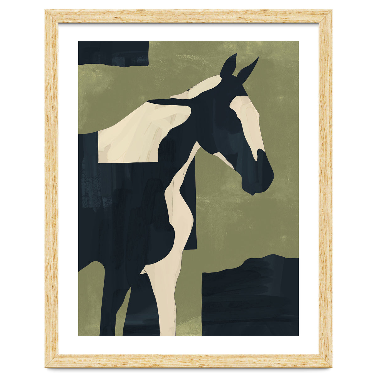 Abstract Minimal Horse 4