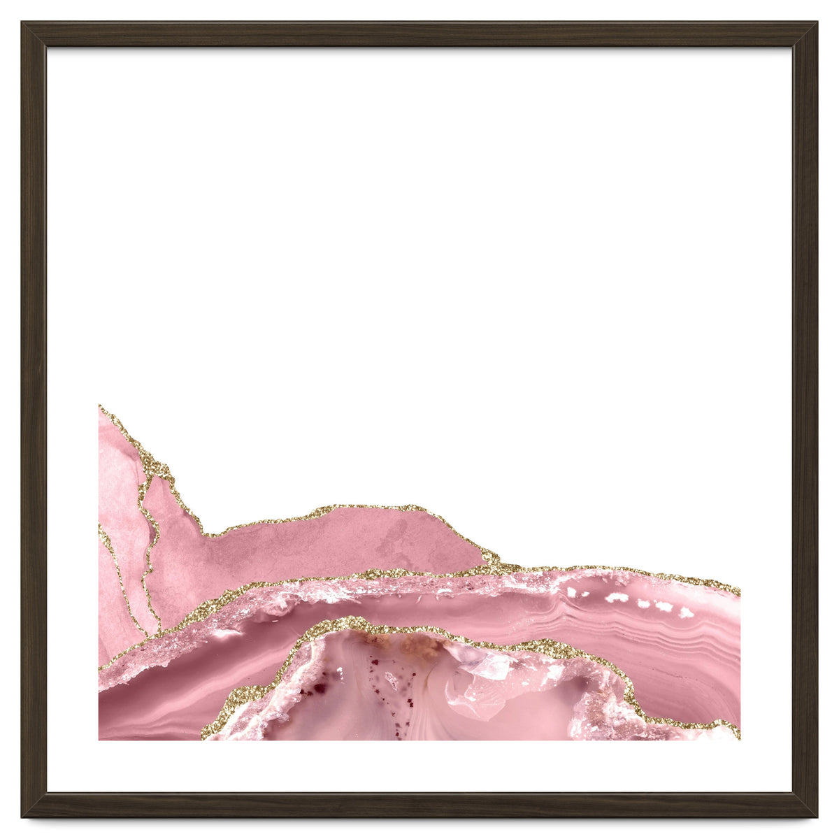 Blush & Gold Agate Texture 08