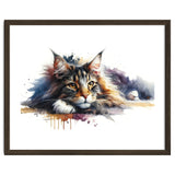 Maine Coon Resting Portrait thumbnail