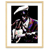 Lightnin' Hopkins American Country Blues Musician legend Colorful Art thumbnail