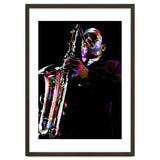 John Coltrane American Jazz Saxophonist Colorful thumbnail