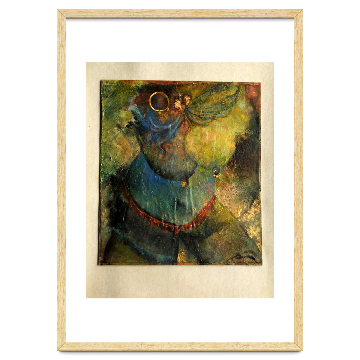 Angels.acryl.25x23cm