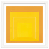 JOSEF ALBERS - HOMAGE TO THE SQUARE ORANGE YELLOW thumbnail