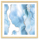 Blue & Silver Agate Glitter Texture 05 thumbnail