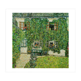 Forsthaus in Weissenbach am Attersee - Forestry house   in Weissenbach on Attersee-Lake,1912. (Print Only) thumbnail