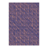 End Of Silence, Dark Purple Neutral Graphic Design, Eclectic Texture Pattern (Print Only) thumbnail