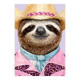 Sloth Wild Cowboy fashion (Print Only) thumbnail