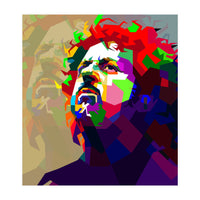 Steve Lukather Guitarist Pop Art WPAP (Print Only)