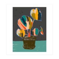 Colorful Plant Pot (Print Only)