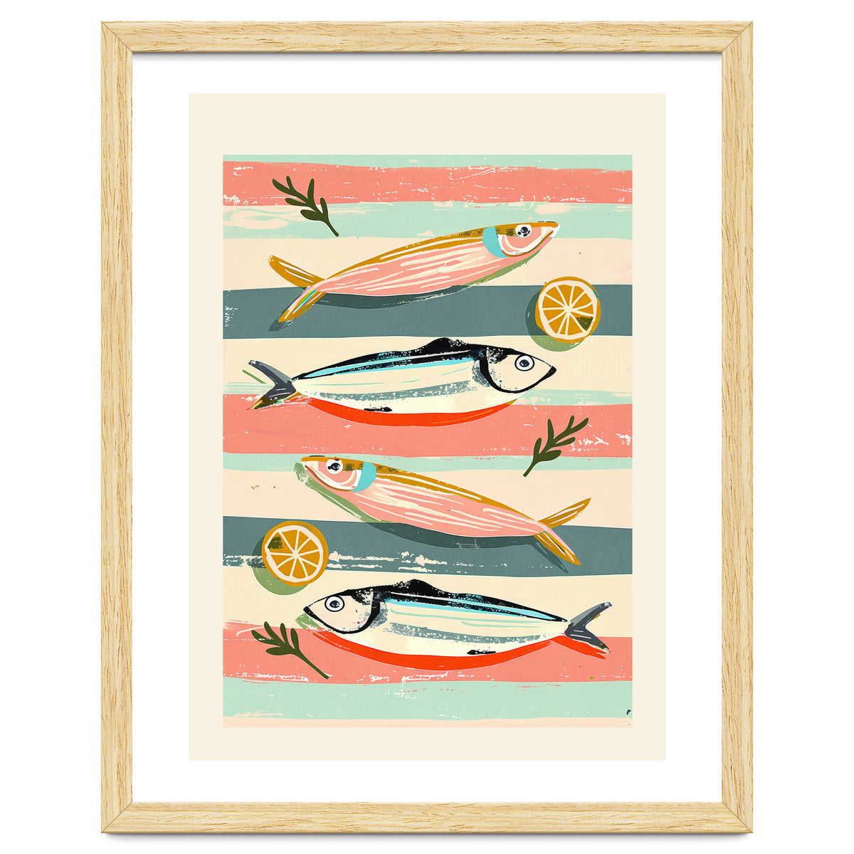 Sardines On Stripes