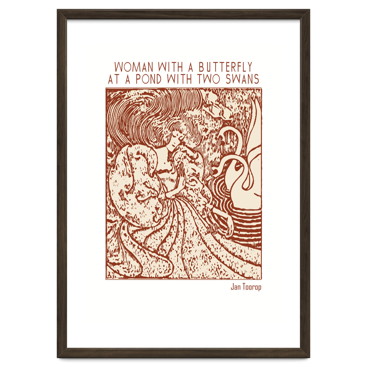 Woman With A Butterfly