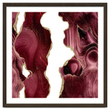 Burgundy & Gold Glitter Agate Texture 05 thumbnail