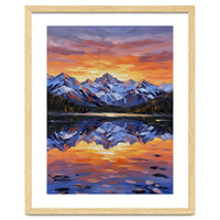 Alpenglow Reflections