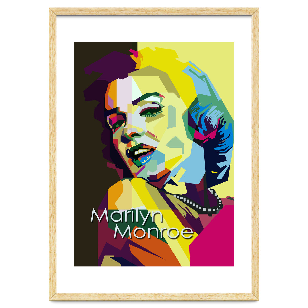 Marilyn Monroe Beauty Actress Pop Art Wpap