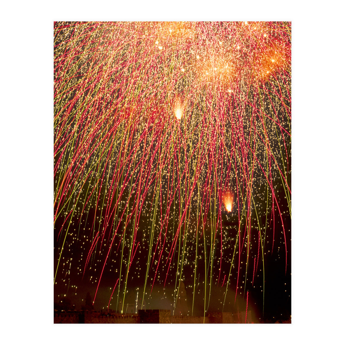 Fireworks over Jerusalem II (Print Only)