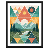 Geometric Convergence: A Mosaic of the Alpine Wilderness thumbnail