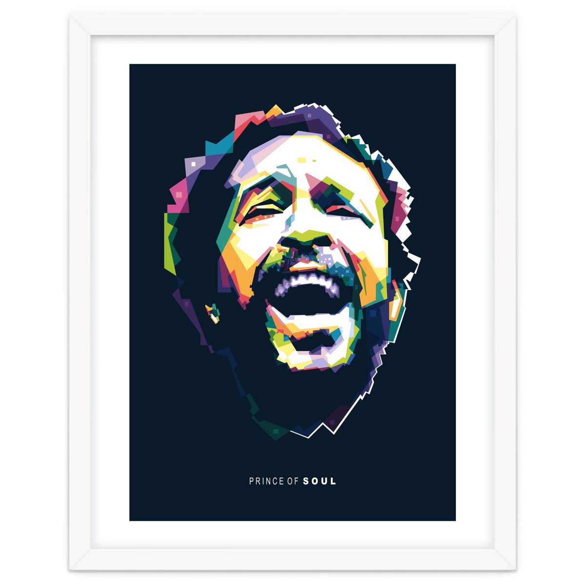 Marvin Gaye Pop Art WPAP