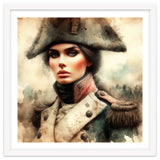 Napoleonic Officer Woman Portrait thumbnail