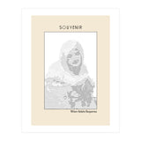 Souvenir – William Adolphe Bouguereau (1894) – Ascii Art (Print Only) thumbnail