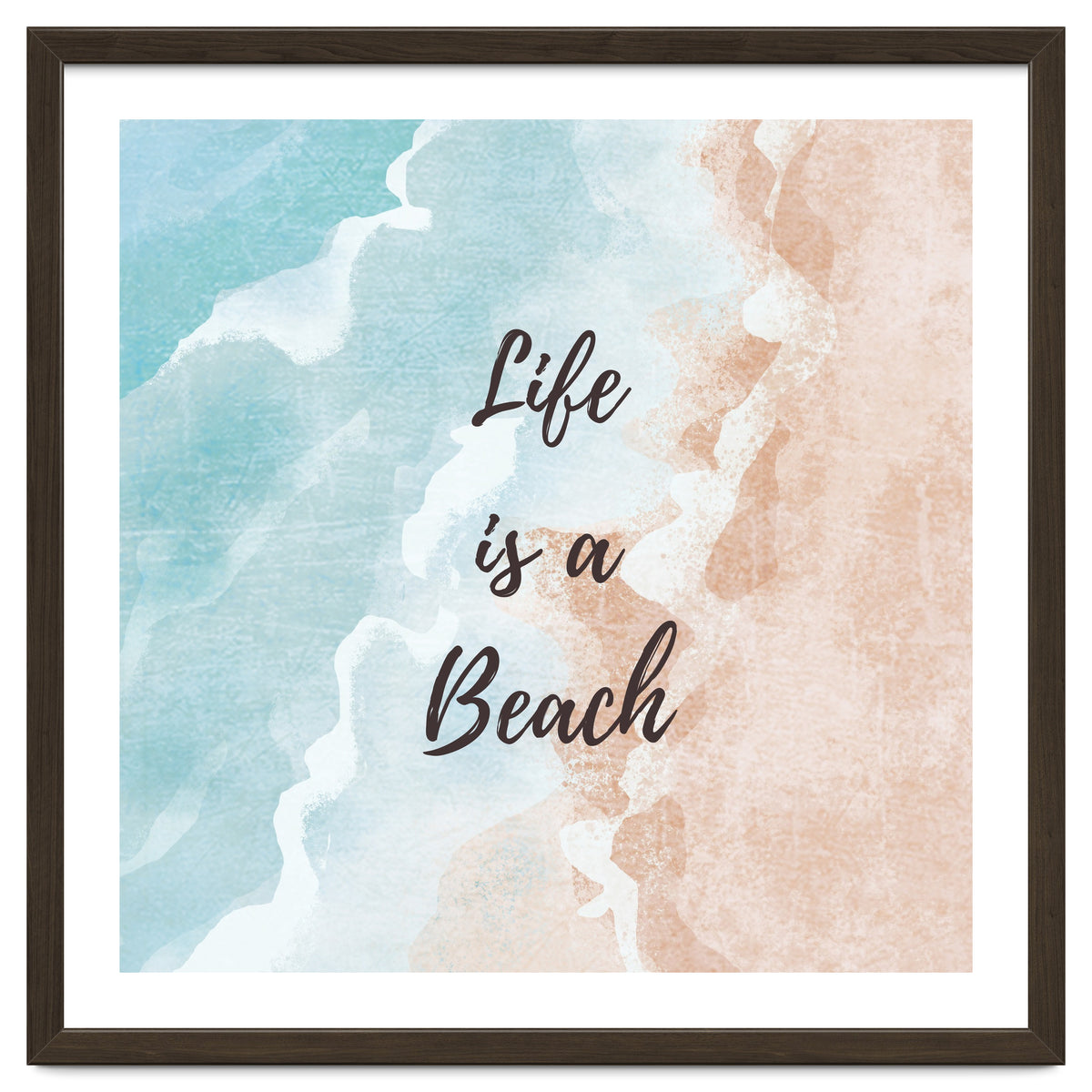 Life's a beach, enjoy the waves 🌊