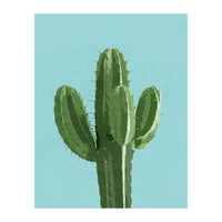 Blue Cactus 1 (Print Only)