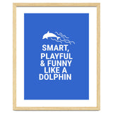 Smart, playful and funny like a dolphin thumbnail