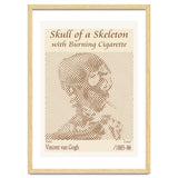 Skull of a Skeleton with Burning Cigarette - Vincent van Gogh (1885–86) thumbnail