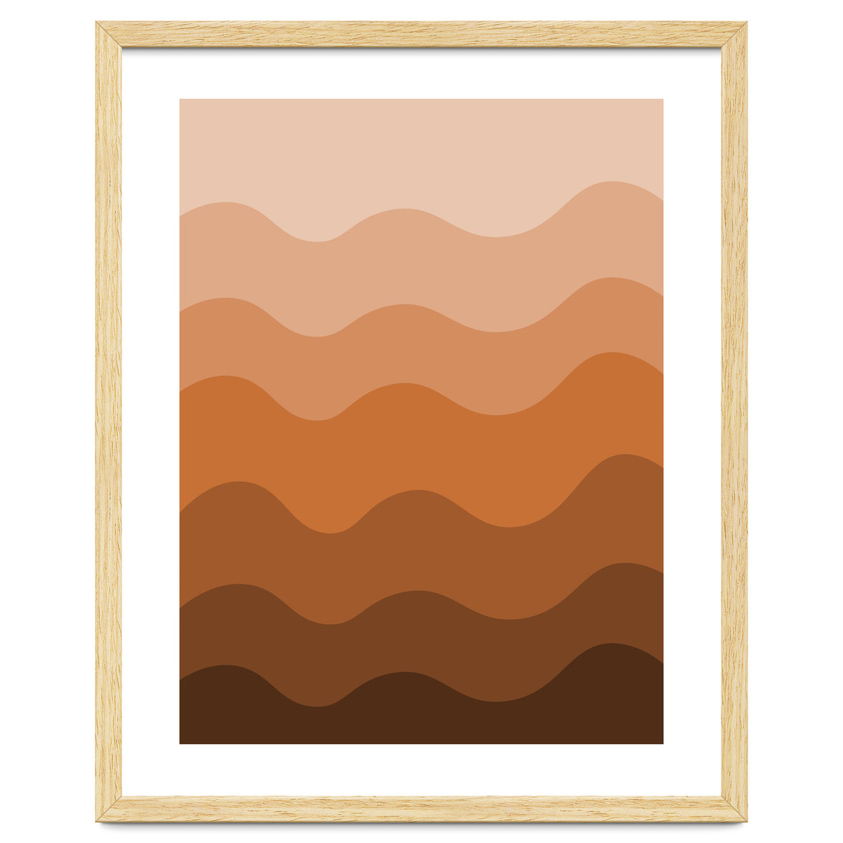 Brown gradient design
