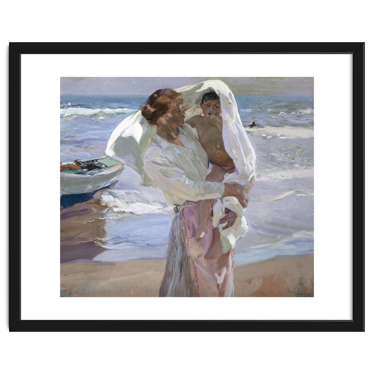 'Just Out of the Sea', 1915, Oil on canvas, 130 x 155 cm.