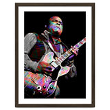 Freddie King American Blues Guitarist Colorful thumbnail