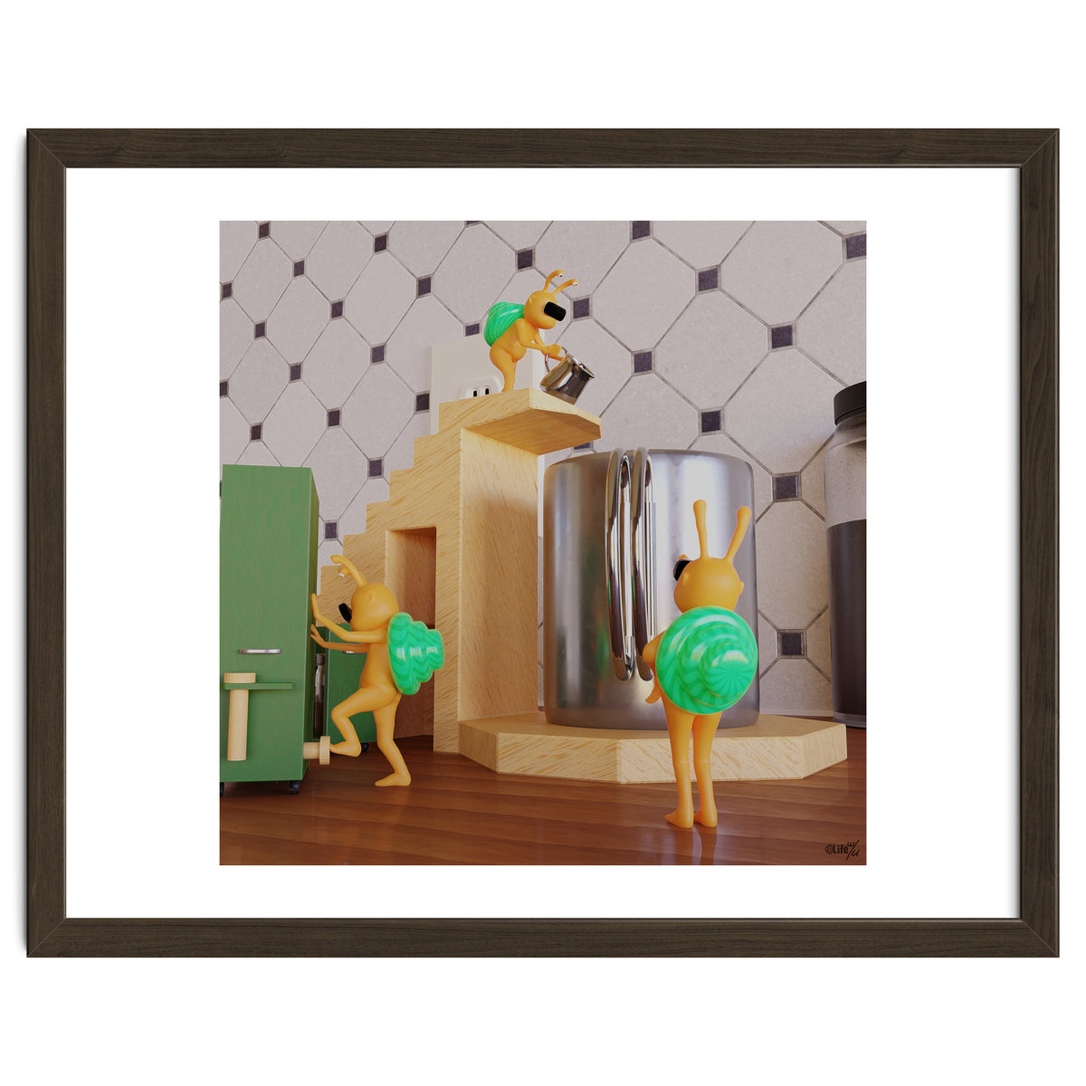 Coffee Support - angle #3 (Lwuba 040 Coffee Support 03)